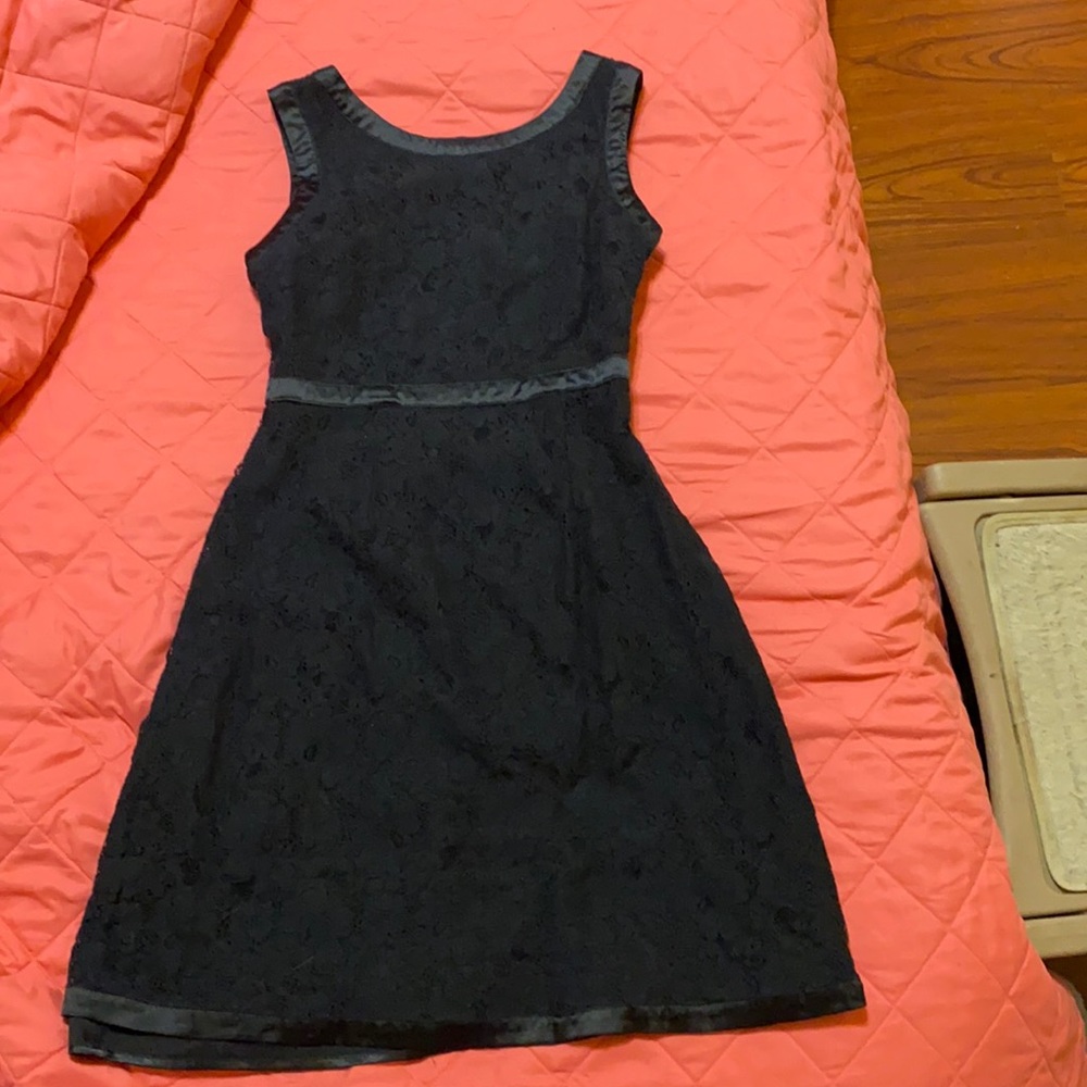 Black lace dress size xs